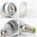 6-Pack Super Energy Saving LED Candle Bulb Light Lamp, E14-3W-270LM-Silver-Sharp-Warm White